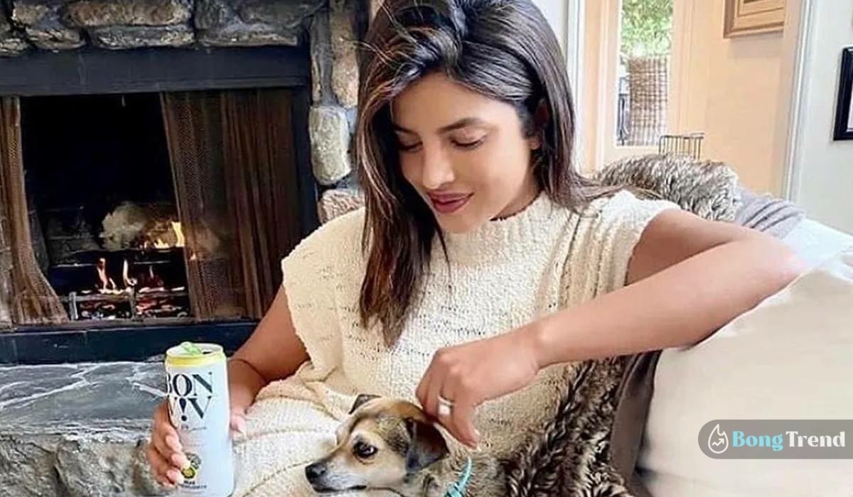 Priyanka Chopra in her house