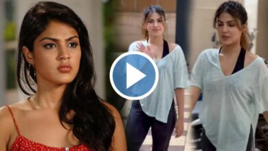Rhea Chakraborty trolled after video from Gym viral on internet
