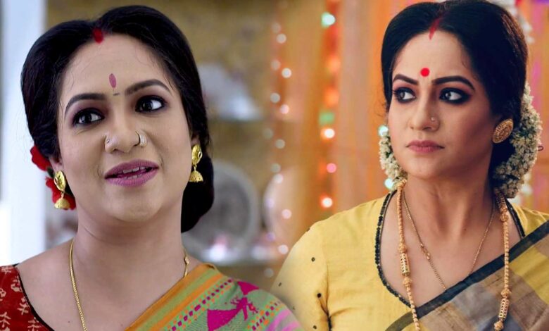 Saheber Chithi Telivison actress Mallika Banerjee wins viewers heart everytime with her acting