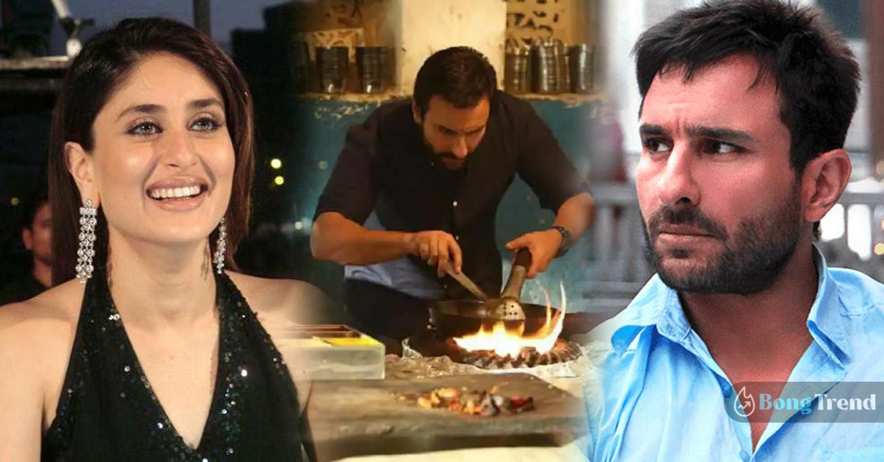 Saif Ali Khan cooks for family while Kareena Kapoor Enjoy US