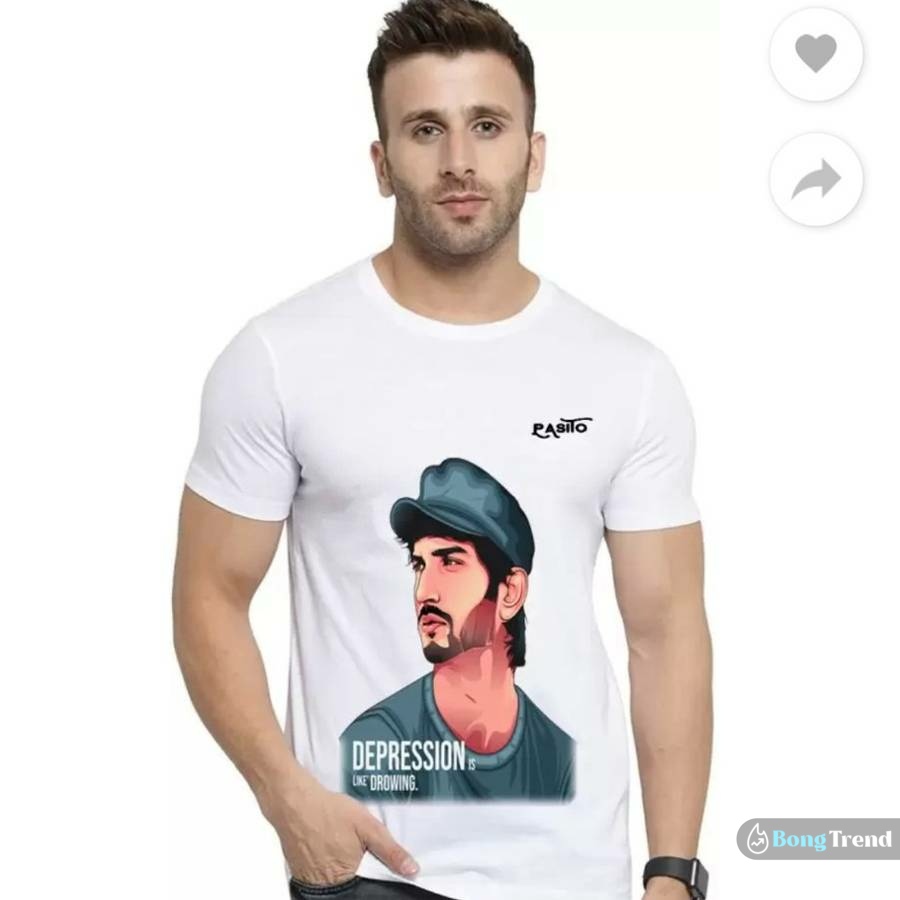 Sushant Singh Rajput depression t-shirt
