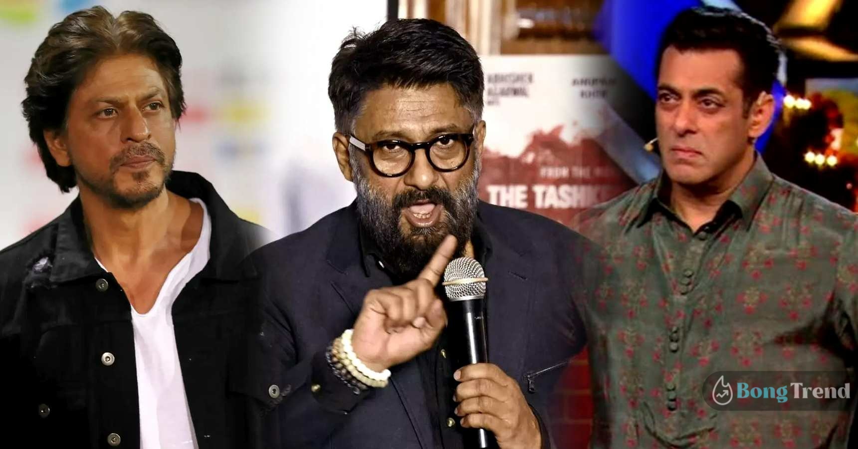 Vivek Agnihotri blames Shahrukh Khan Salman Khan for bollywood's decreasing popularity