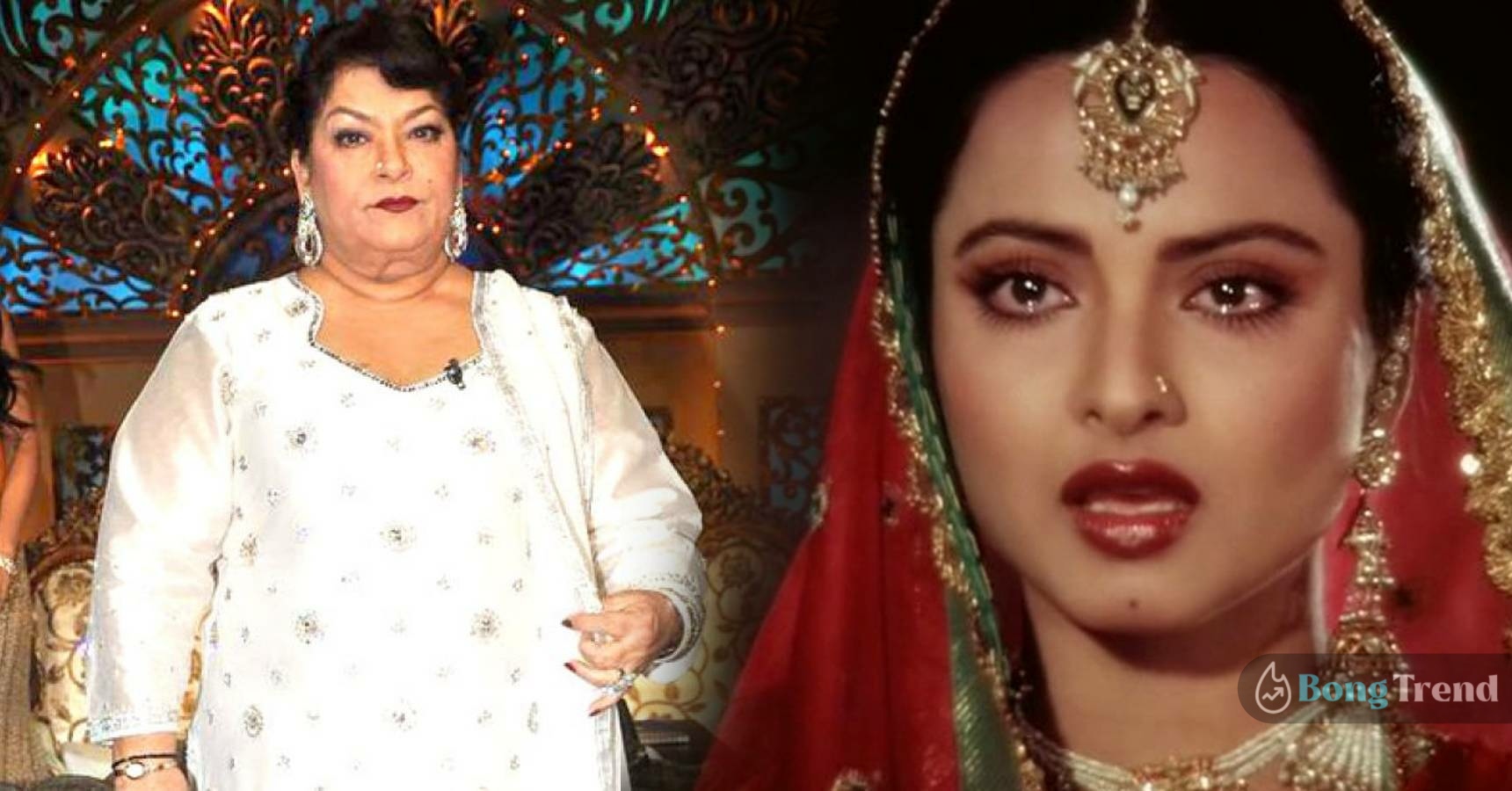 When an argument with Saroj Khan left Rekha in tears