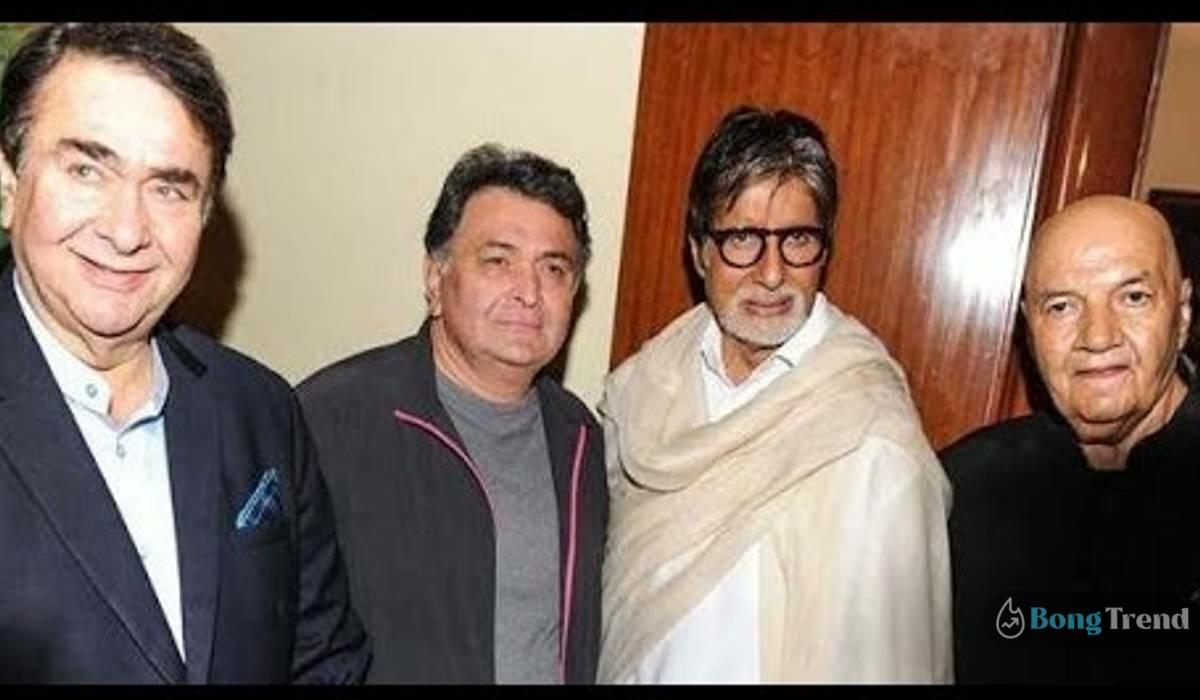 Amitabh Bachchan and Randhir Kapoor