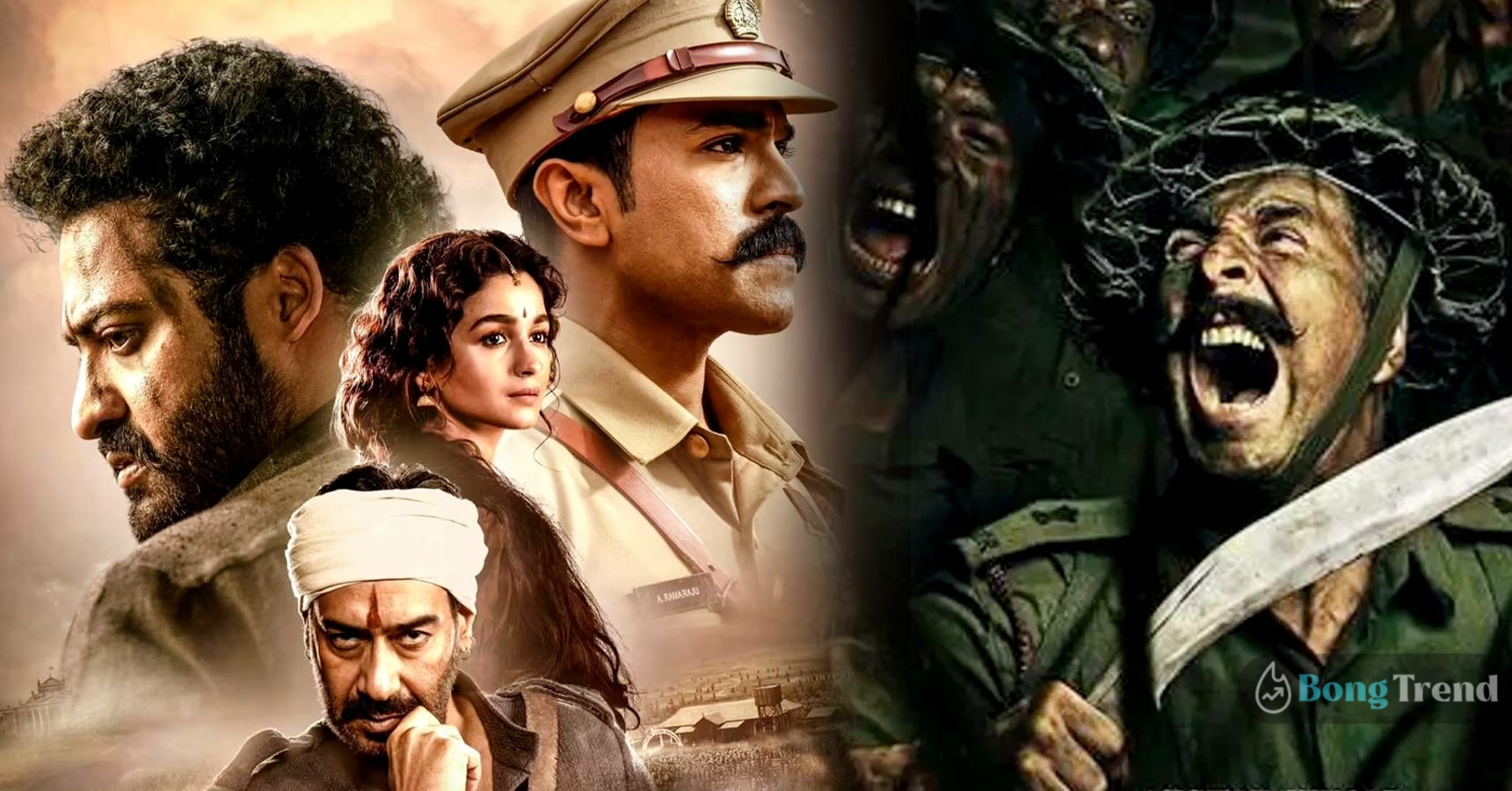 How Indian cinema was shown patriotism in their movies