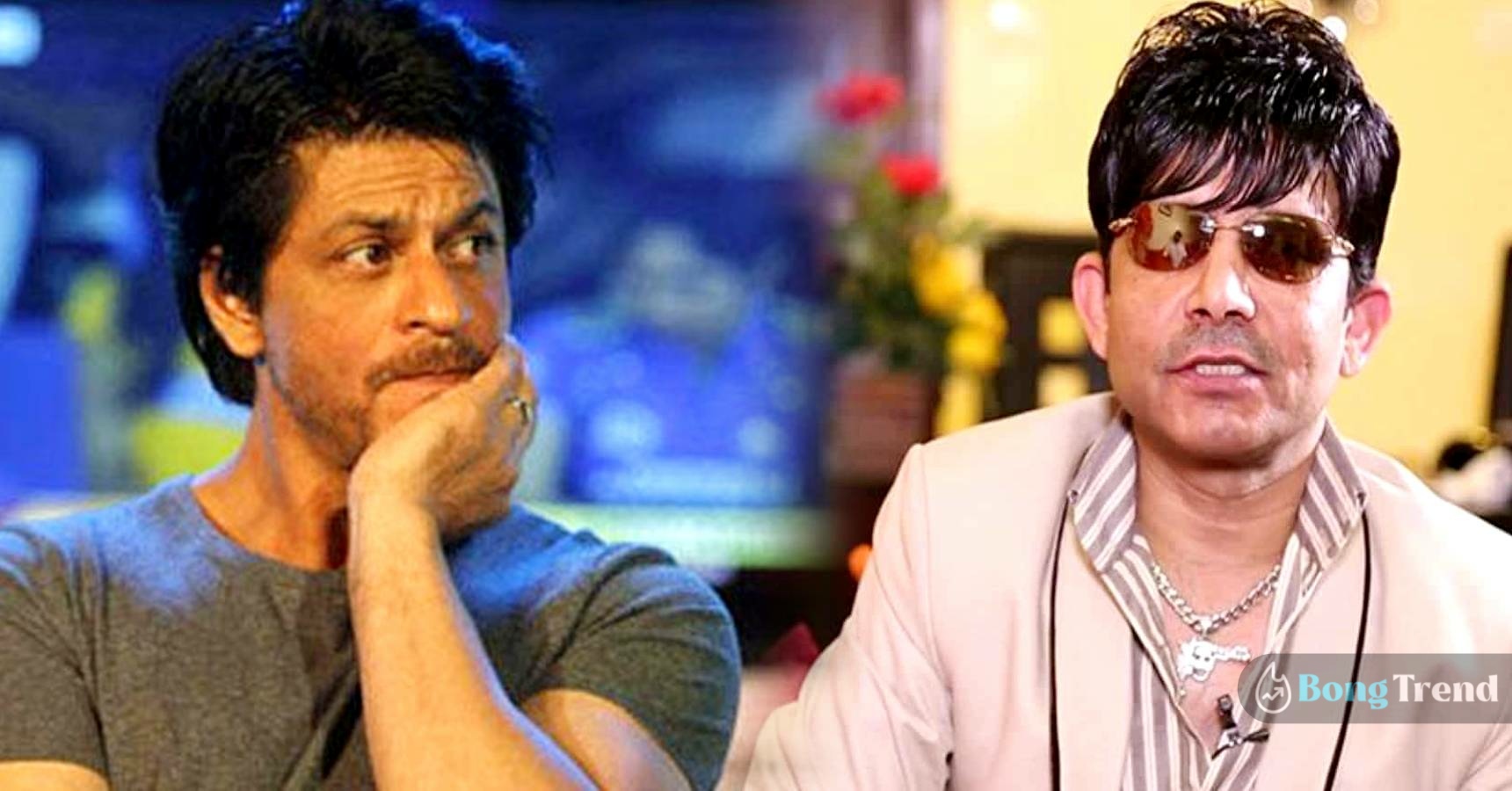 KRK conducts poll asking who is bigger superstar- him or Shah Rukh Khan