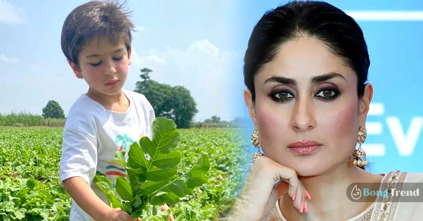 Kareena Kapoor Khan shares picture as Taimur Ali Khan reaps radish at Pataudi farm