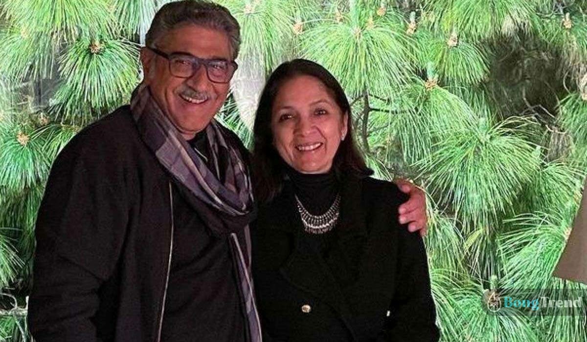 Neena Gupta with husband