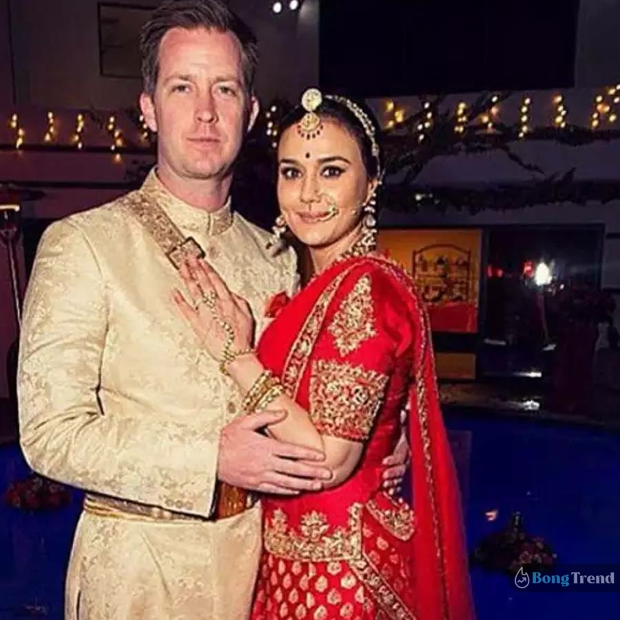 Preity Zinta with husband