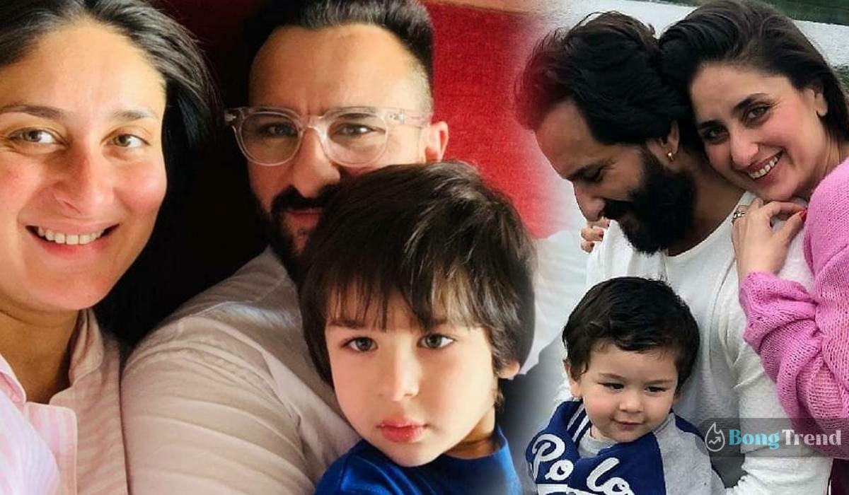 Saif Kareena with their sons