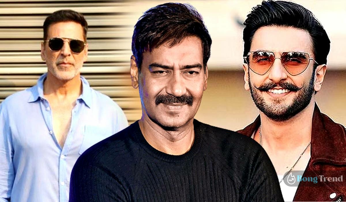 Akshay Kumar Ajay Devgn and Ranveer Singh