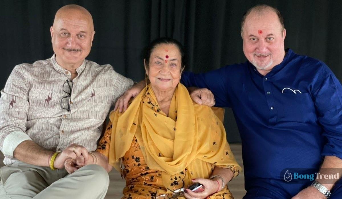 Anupam Kher and Raju Kher 