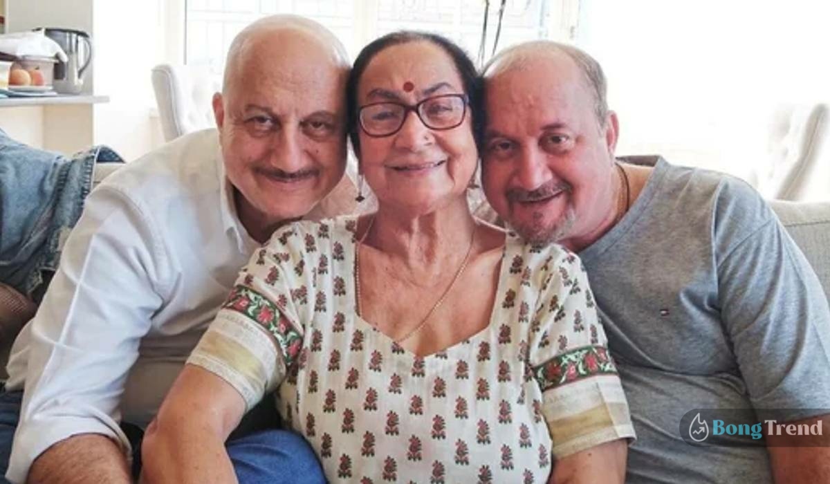 Anupam Kher and Raju Kher