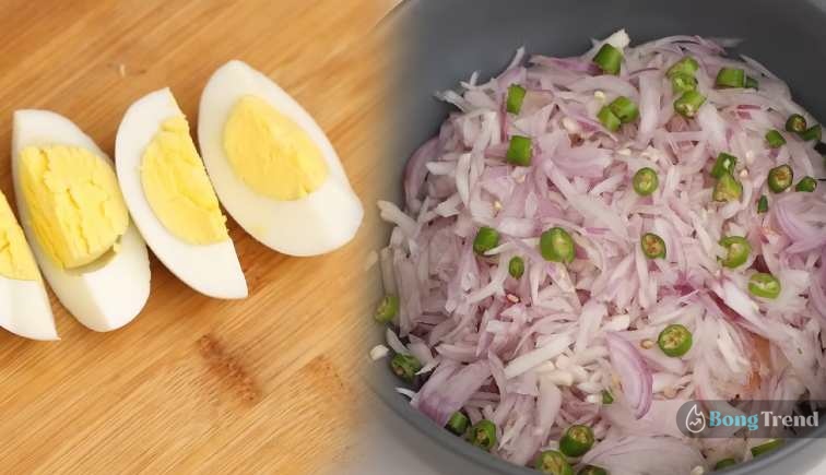Evening Snacks Egg Onion Mukhorochok Recipe