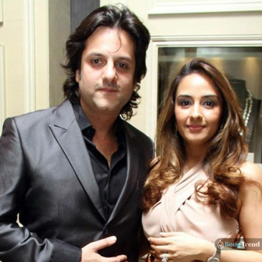 Fardeen Khan and his wife