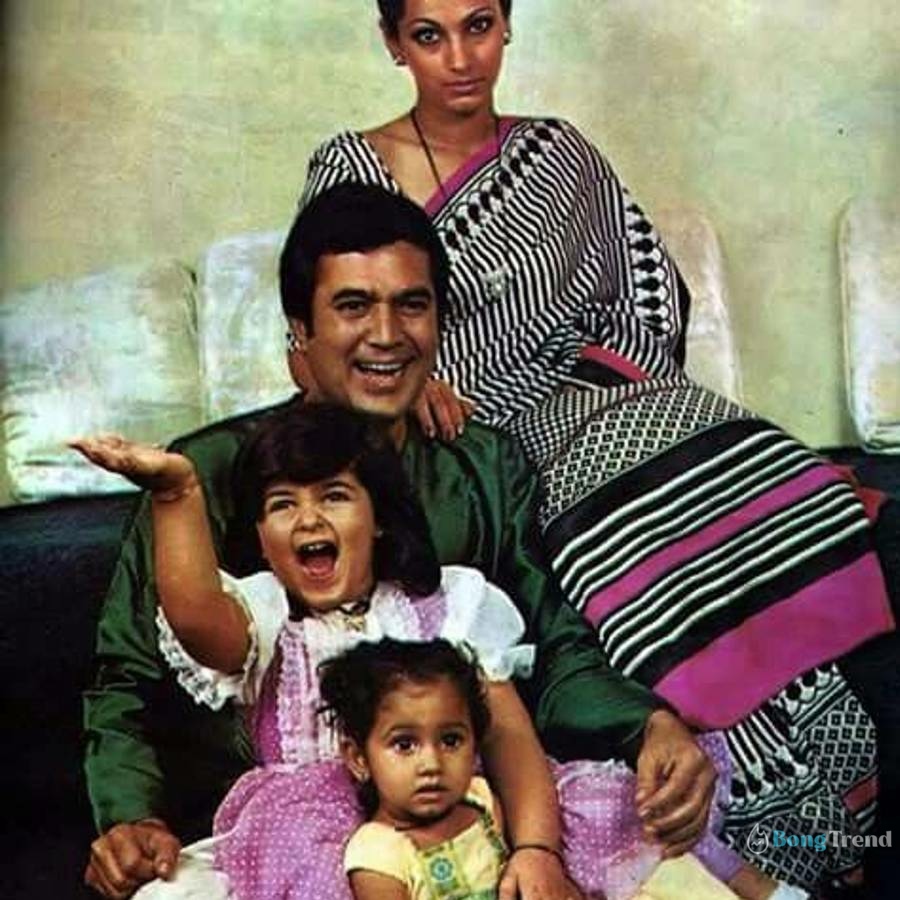 Rajesh Khanna with family