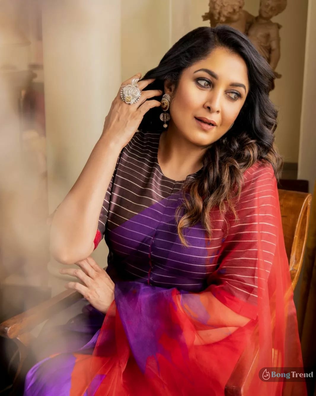 রম্যা কৃষ্ণন,Ramya Krishnaan,সাউথের অভিনেত্রী,South actress,বাহুবলী,Bahubali,শিবগামি,Shivagami,নতুন অবতার,New Avatar
