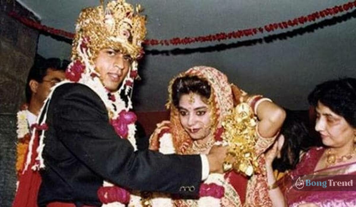 Shah Rukh Khan and Gauri Khan wedding