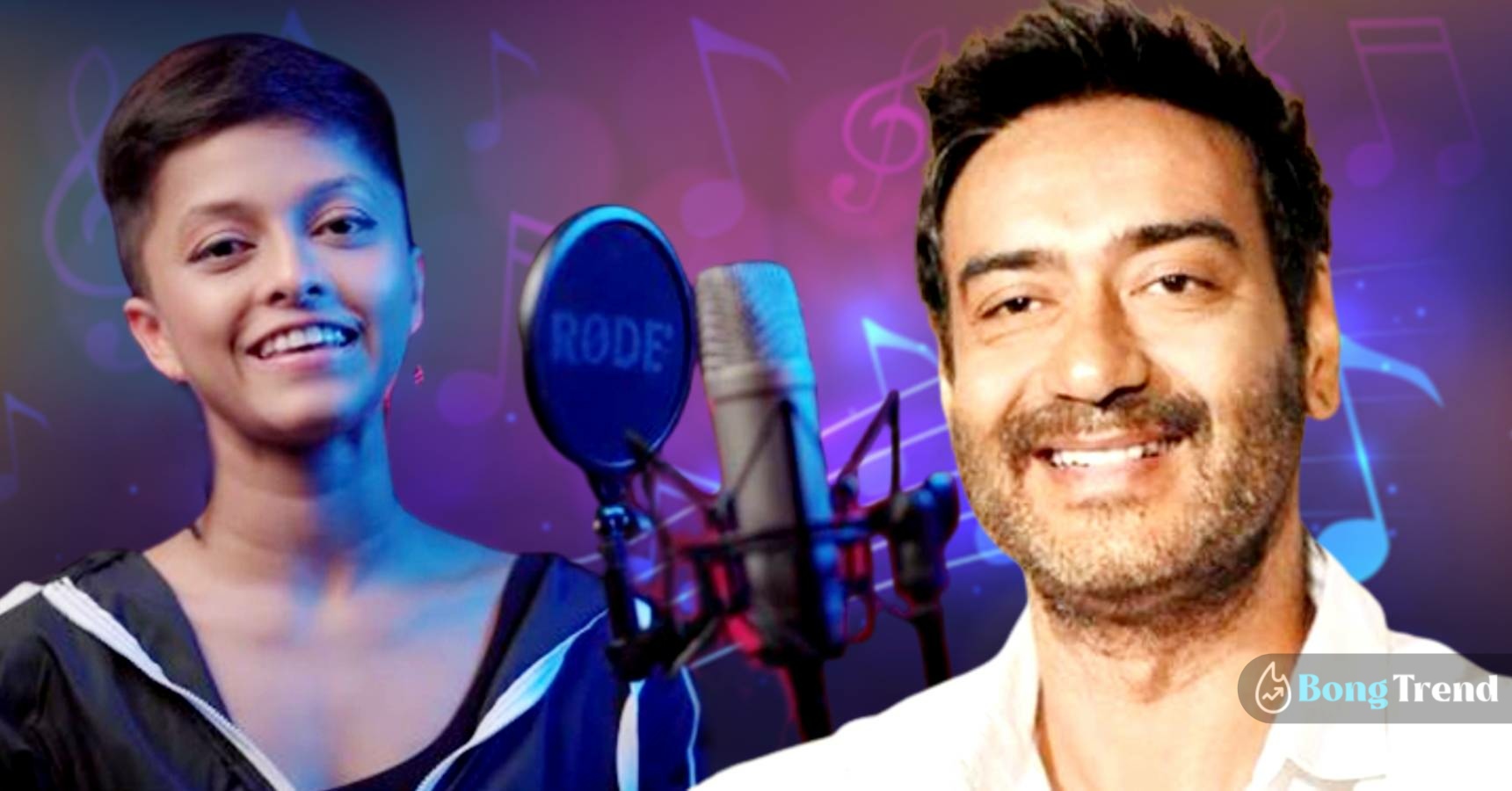 Yohani records Manike Mage Hithe for Ajay Devgn starrer Thank God