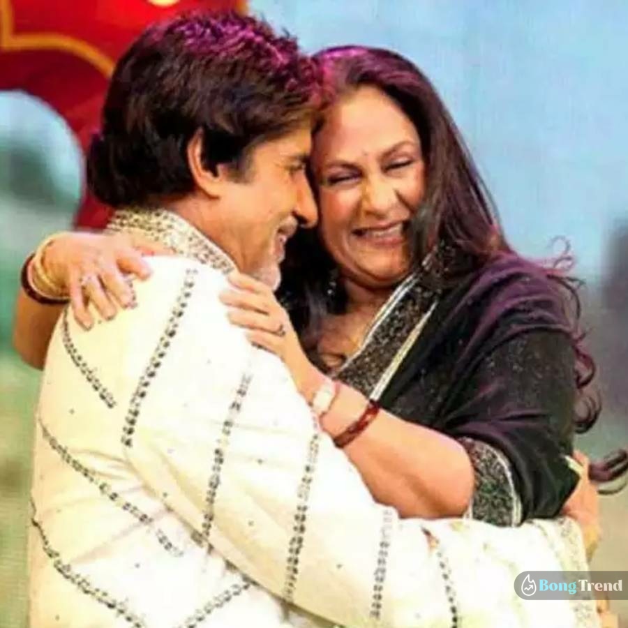 Amitabh Bachchan and Jaya Bachchan romance