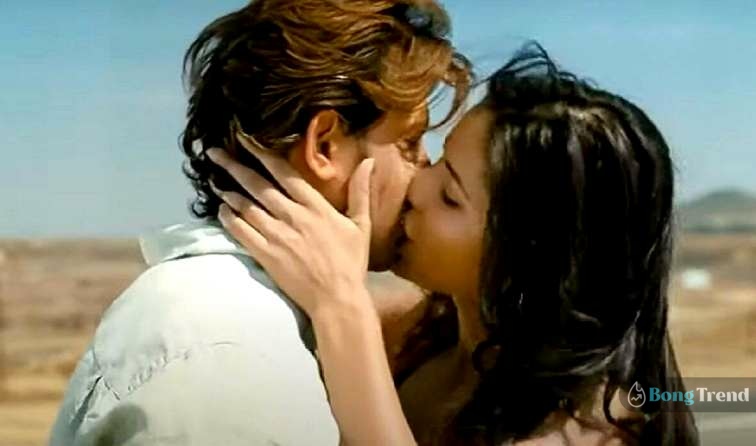 Kissing Scene in Bollywood Hrithik Roshan Katrina kaif kiss