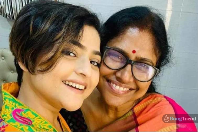 Aindrila Sharma with Her Mother Sikhar Sharma