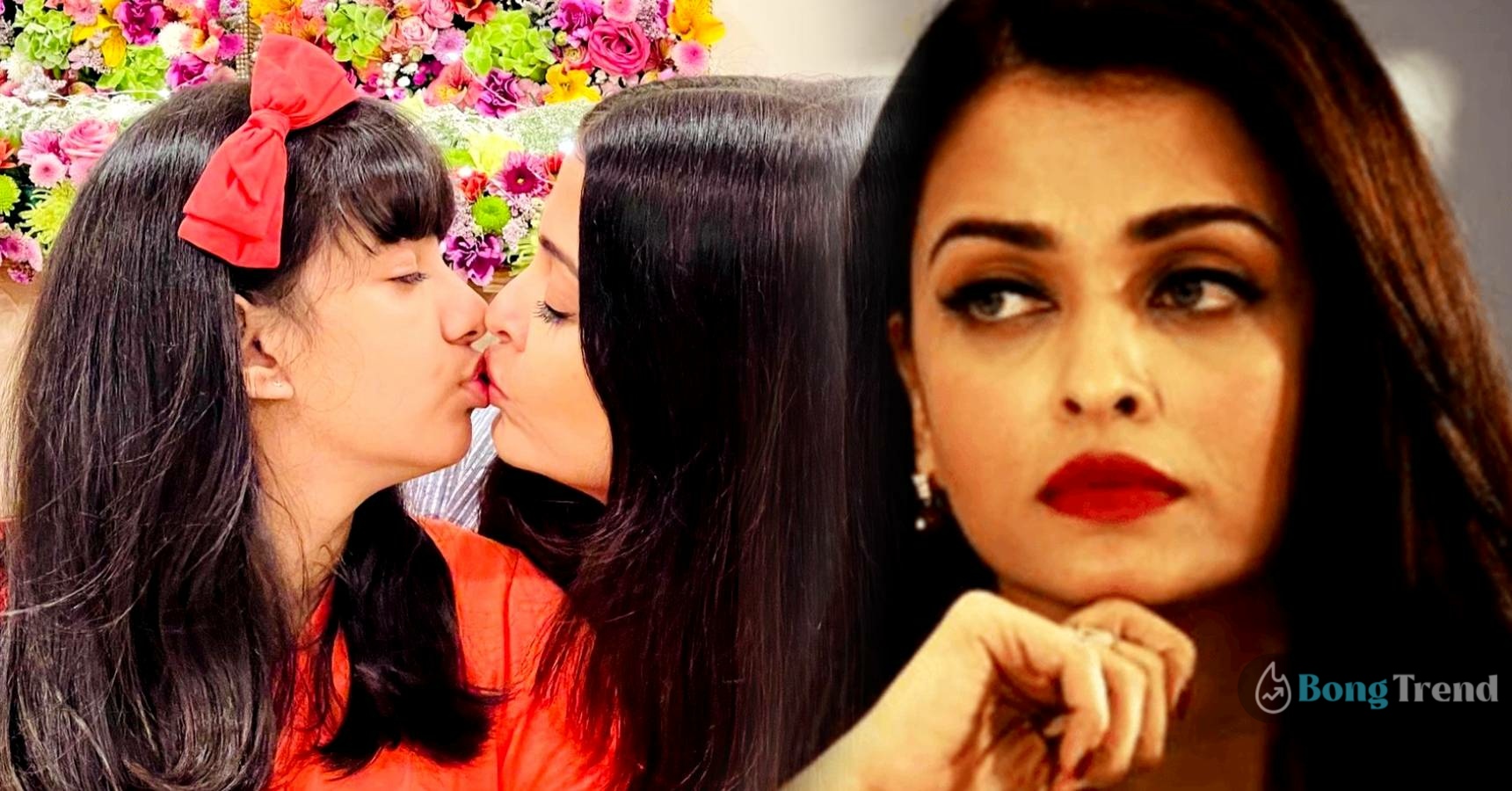 Bollywood actress Aishwarya Rai Bachchan trolled for kissing daughter Aaradhya Bachchan on lips