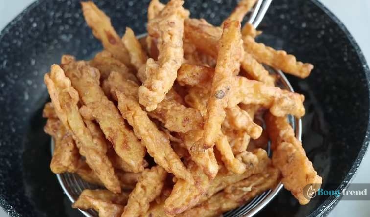 Homemade Crispy Potato French Fry Recipe 