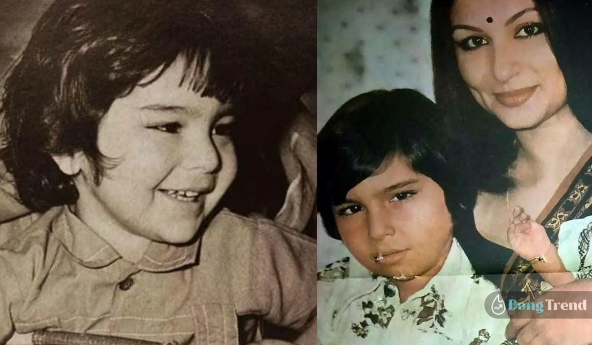 Saif Ali Khan childhood photos