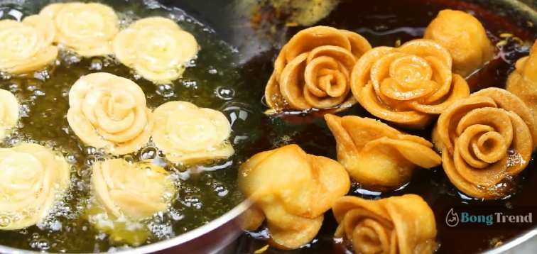 Sweet Dessert Golap Pithe Recipe
