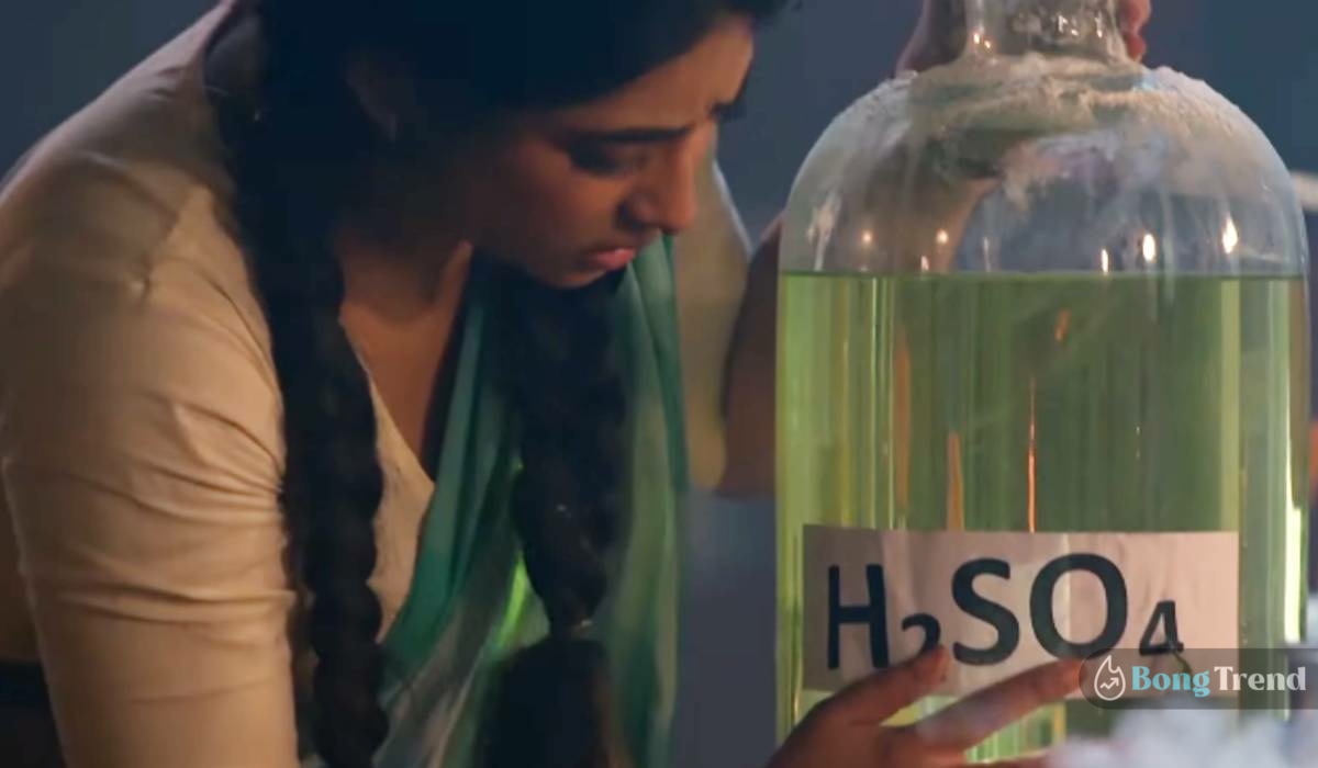 Indira makes water with acid in Bangla Medium