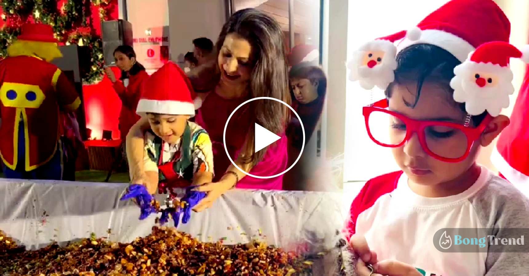 Koel Mallick's christmas celebration with Kabir video goes viral