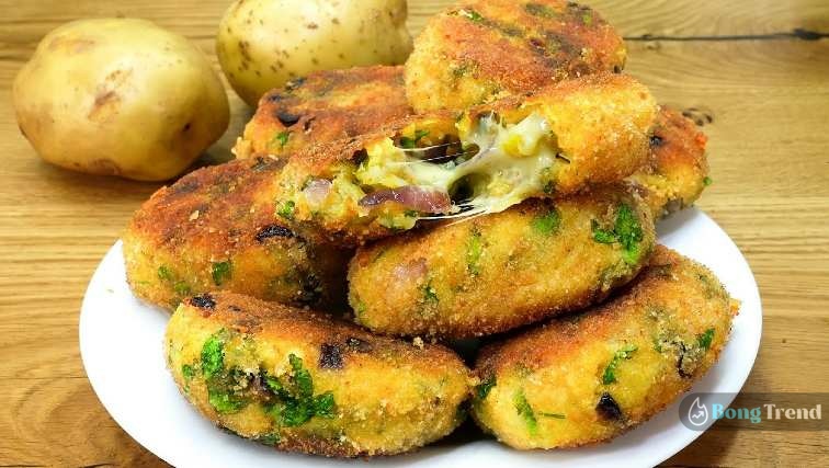 Less Oil Delicious Breakfast with Potato Egg Recipe