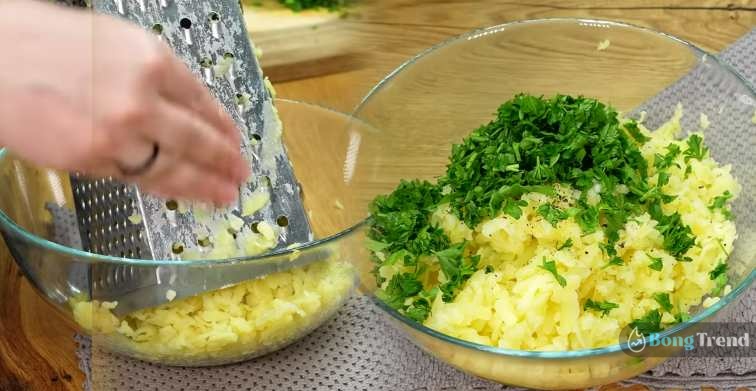 Less Oil Delicious Breakfast with Potato Egg Recipe