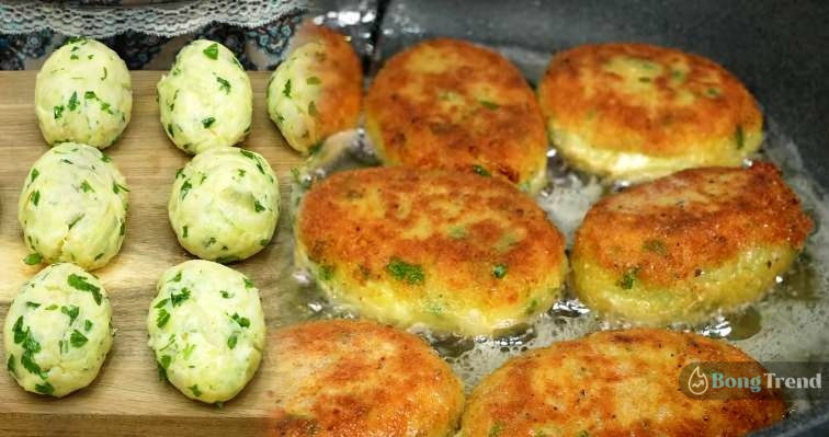 Less Oil Delicious Breakfast with Potato Egg Recipe