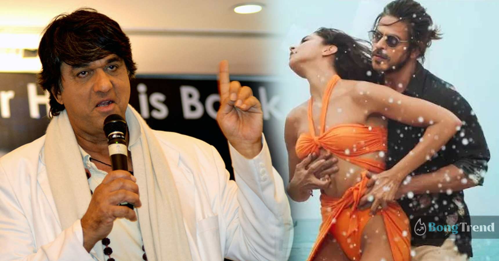 Mukesh Khanna reacts to Pathaan Movie Shahrukh Khan Deepika Padukone Besharam Rang song