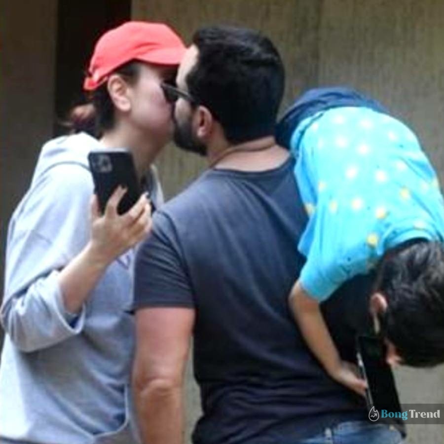 Saif Ali Khan Kareena Kapoor Khan kiss