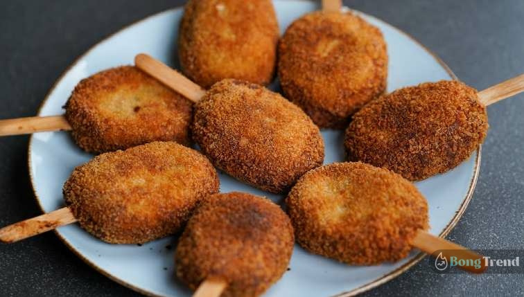 Evening Snack Bread Chicken Popstick Recipe