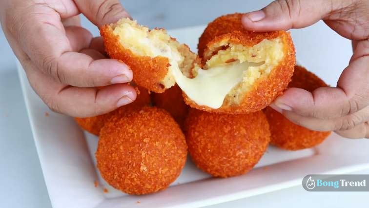 Evening Snacks Potato Cheese Balls Recipe