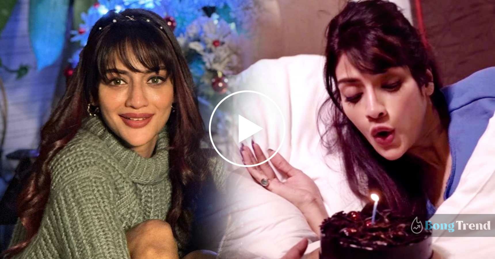 Nusrat Jahan's unique birthday celebration video