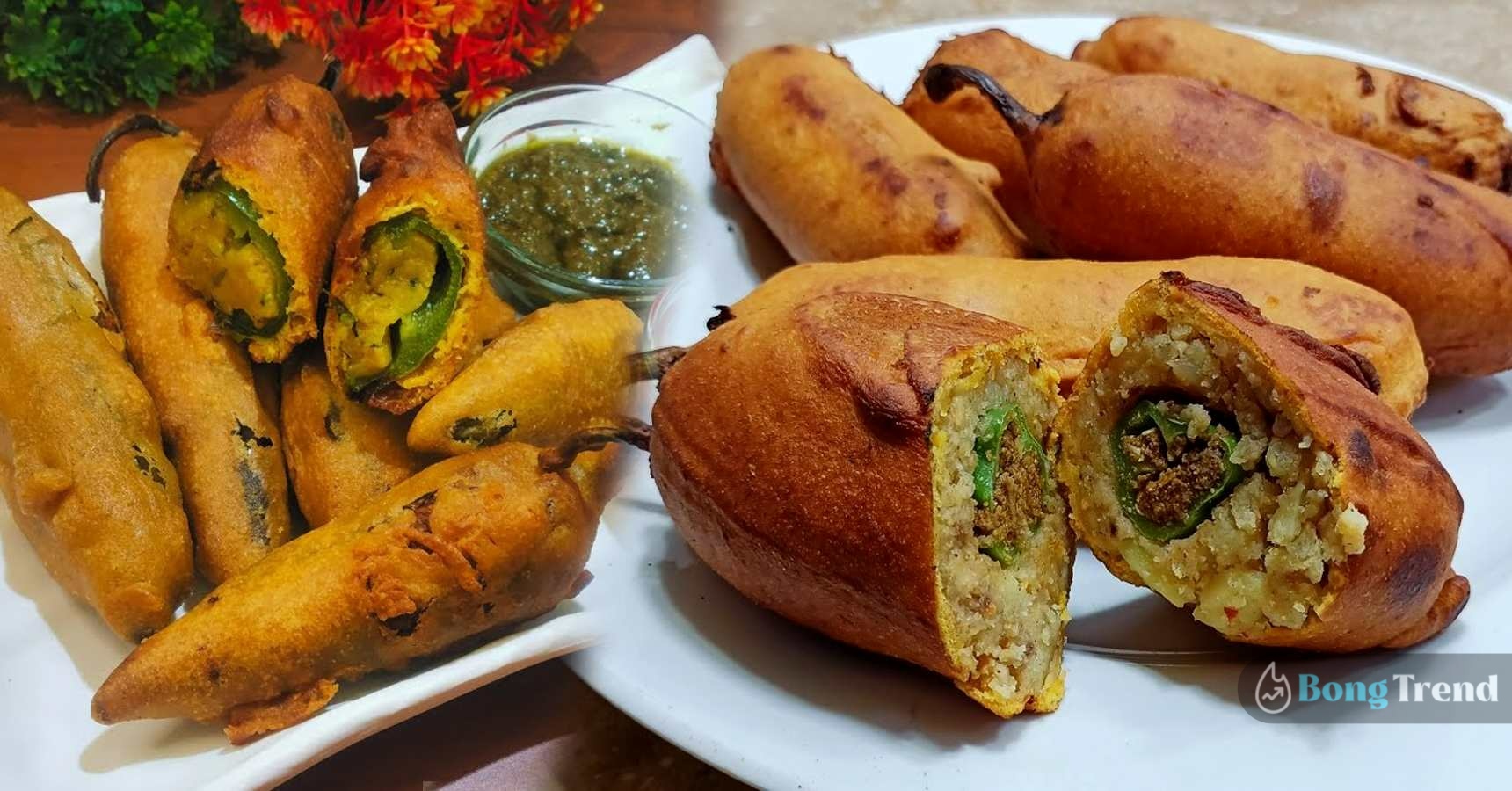 Rajasthani Style Mirchi Pakora Recipe