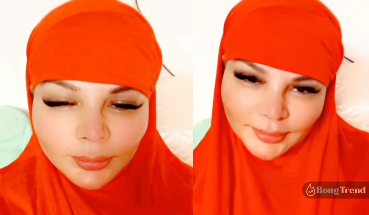 Rakhi Sawant wearing hijab