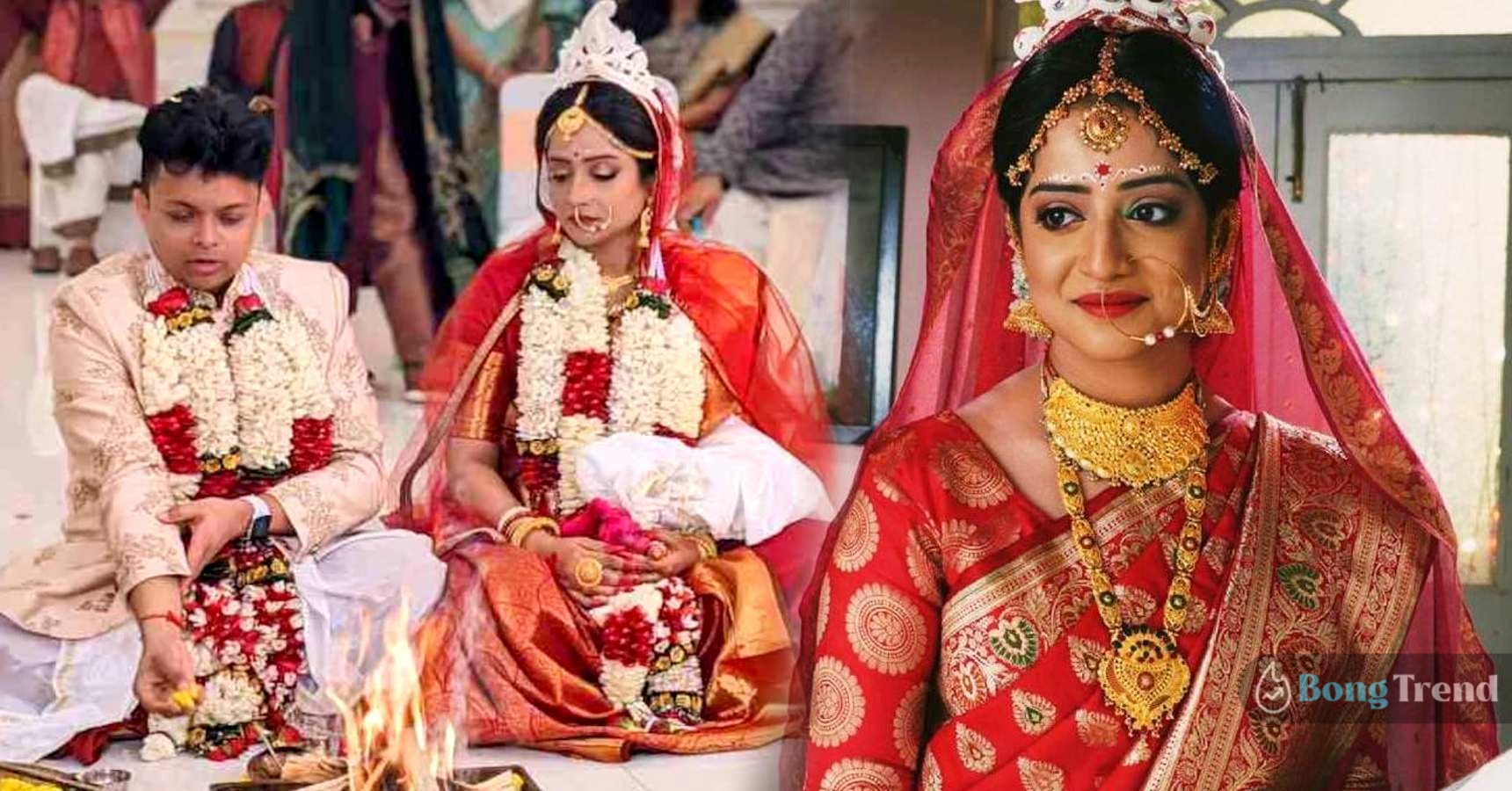 Roosha Chatterjee trolled after Marriage Photo goes viral on internet