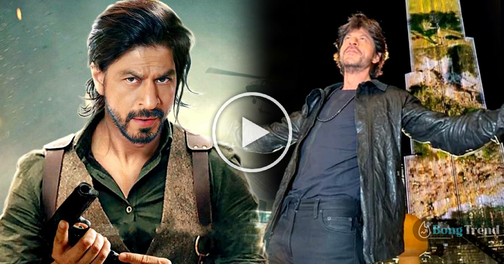 Shah Rukh Khan Pathaan trailer shown in Burj Khalifa watch video