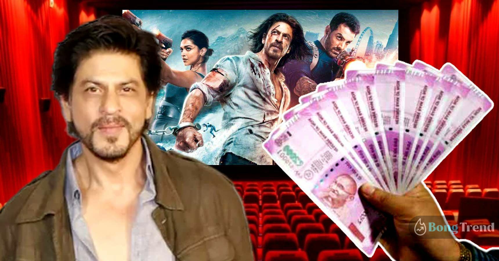 Shahrukh Khan Pathaan Housefull in Cinemas Ticket costs whooping 2000 Rs