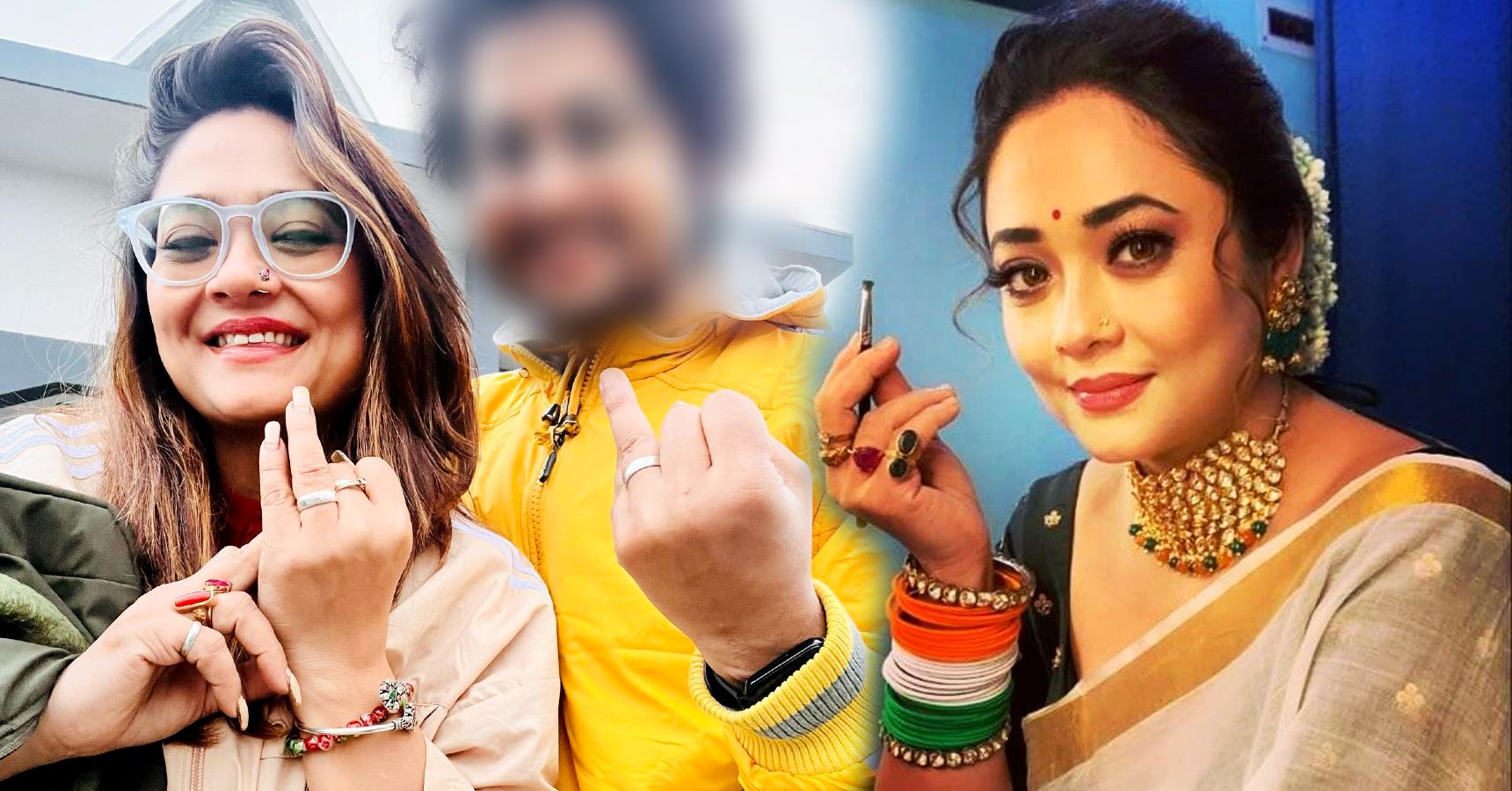 Anurager Chhowa Labanya actress Rupanjana Mitra got engaged to ratul mukhopadhyay