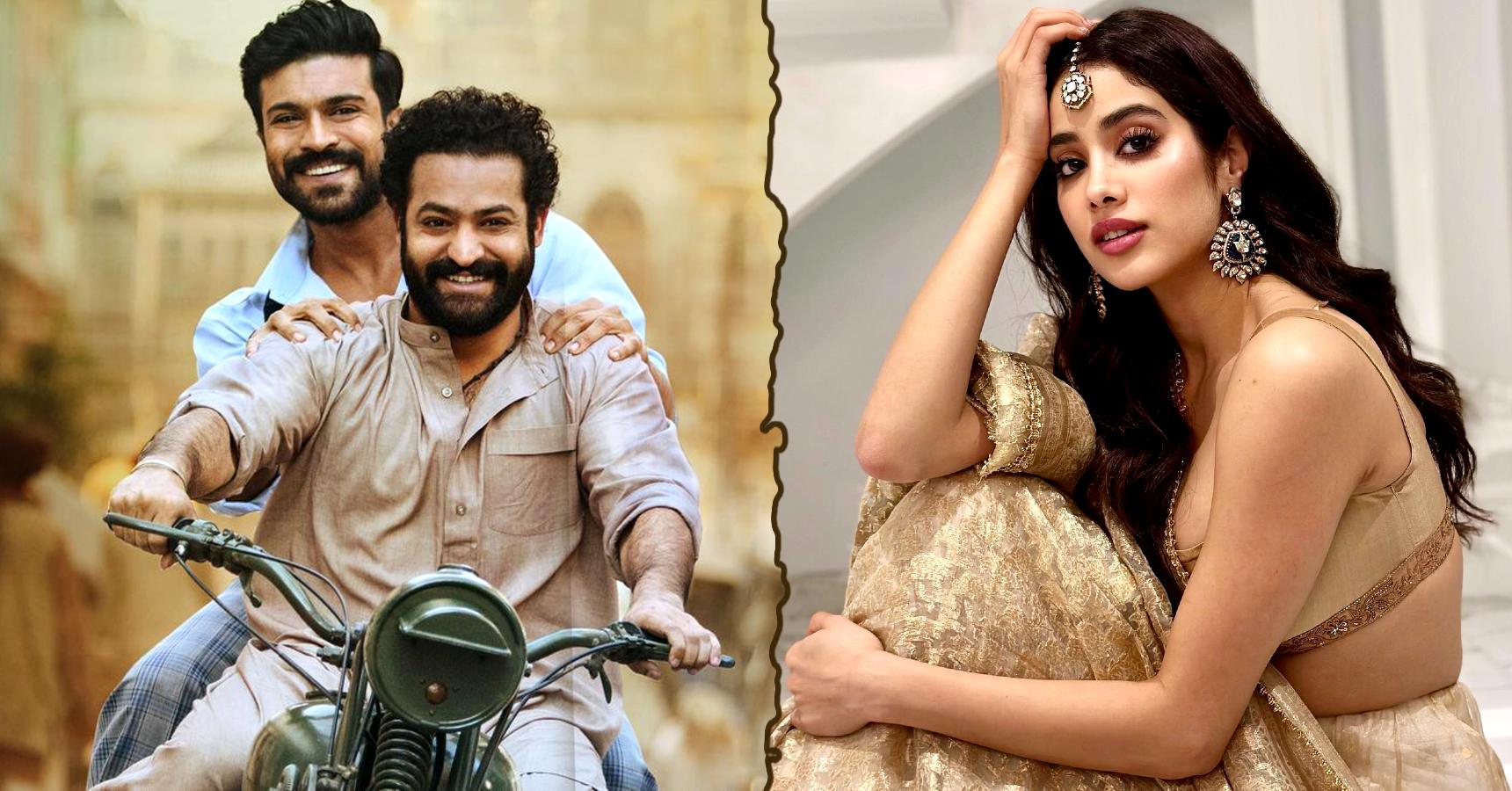 Janhavi Kapoor ready for tollywood debut with RRR starer Jr NTR or Ram Charan