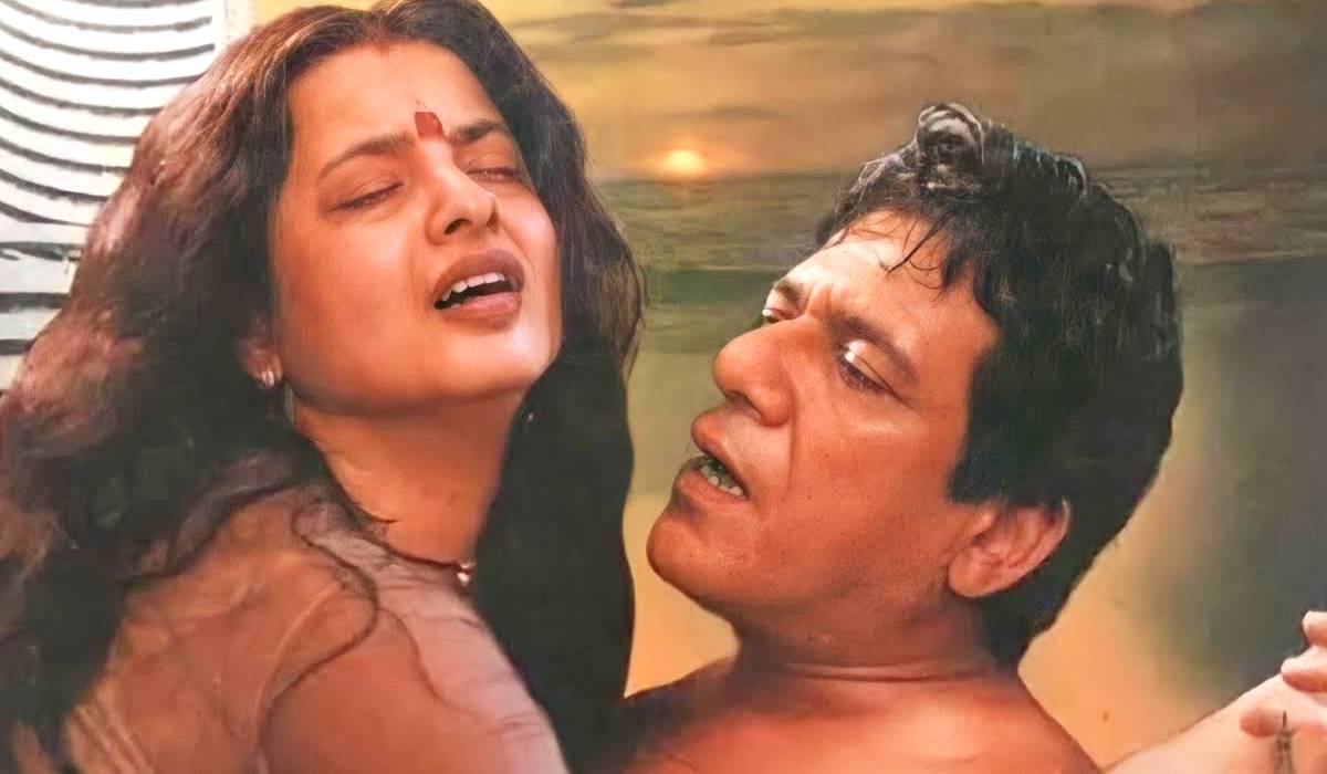 Rekha and Om Puri, Rekha bold scene
