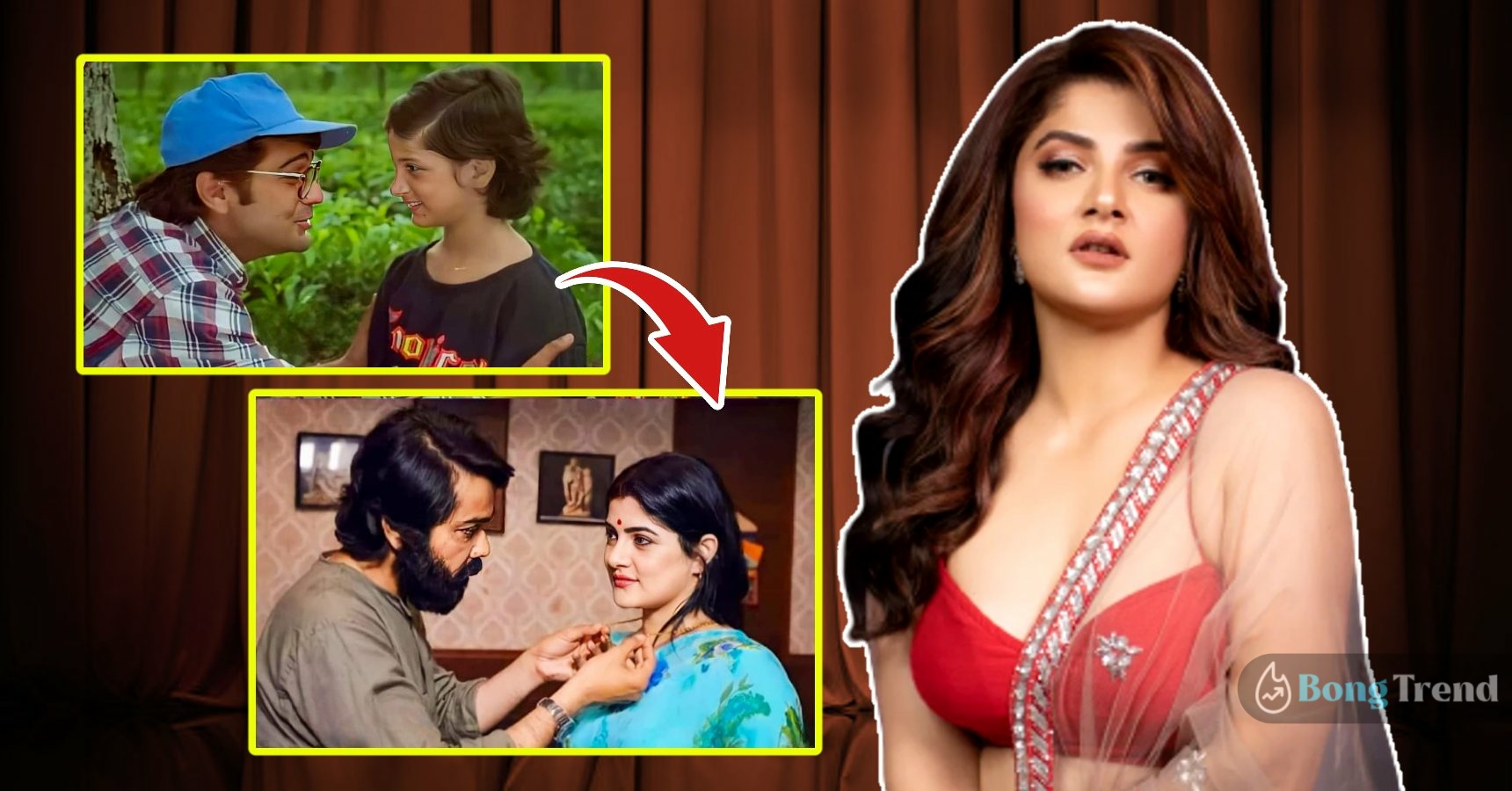 Srabanti Chatterjee opens up on Prosenjit Chatterjee's daughter to wift in Kaberir Antardhan Movie memes