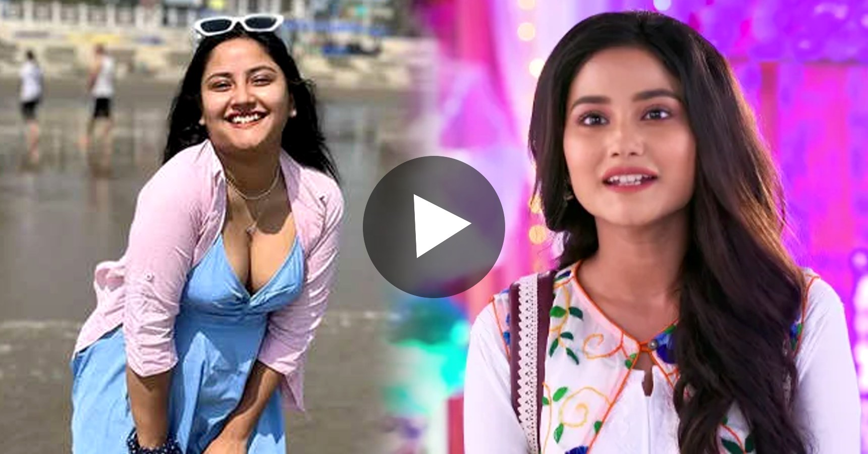 Titli actress Madhupriya Chowdhury Vacation at beach video gone viral